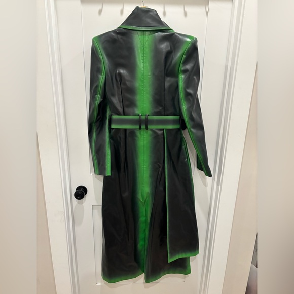 HANIFA Zahra Faux Leather Coat - Picture 3 of 6